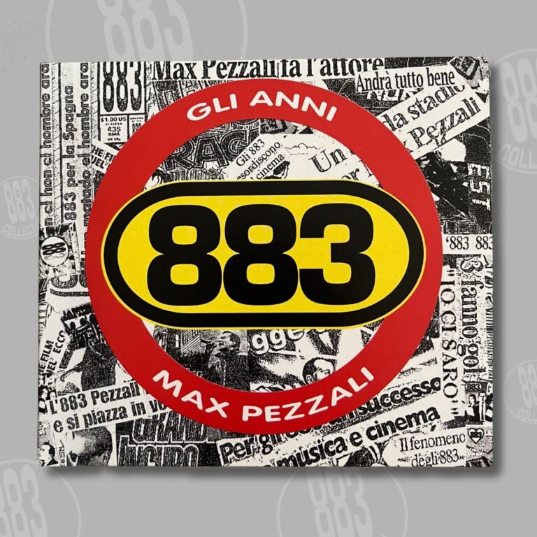 Gli anni (CD) – 883, copertina