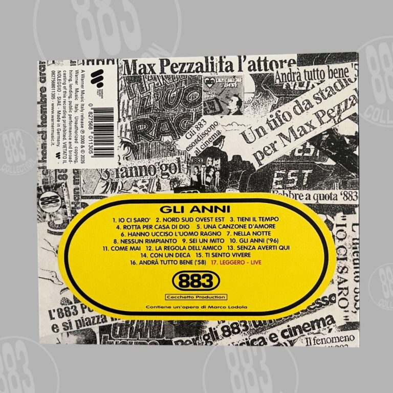 Gli anni (CD) – 883, foto 5