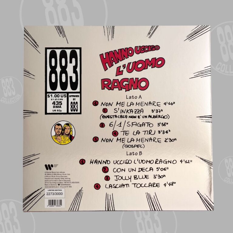 Hanno ucciso l'Uomo Ragno (LP, Vinile cristallo) – 883, foto 6