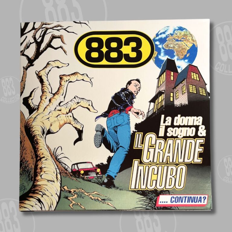 La donna il sogno & il grande incubo (LP, Vinile cristallo) – 883, copertina