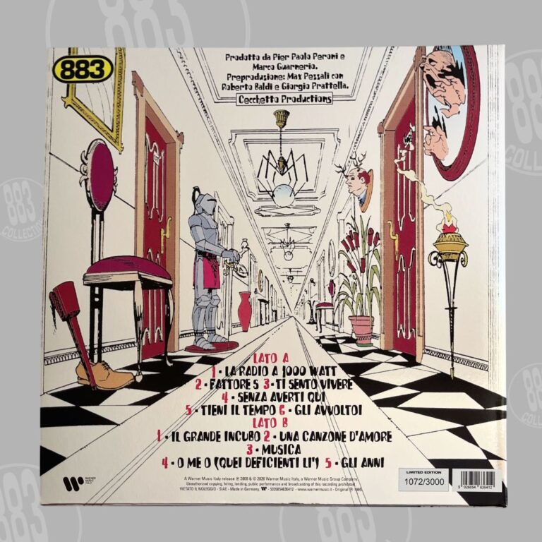 La donna il sogno & il grande incubo (LP, Vinile cristallo) – 883, foto 6