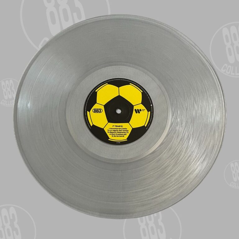 La dura legge del gol (LP, Vinile cristallo) – 883, foto 4