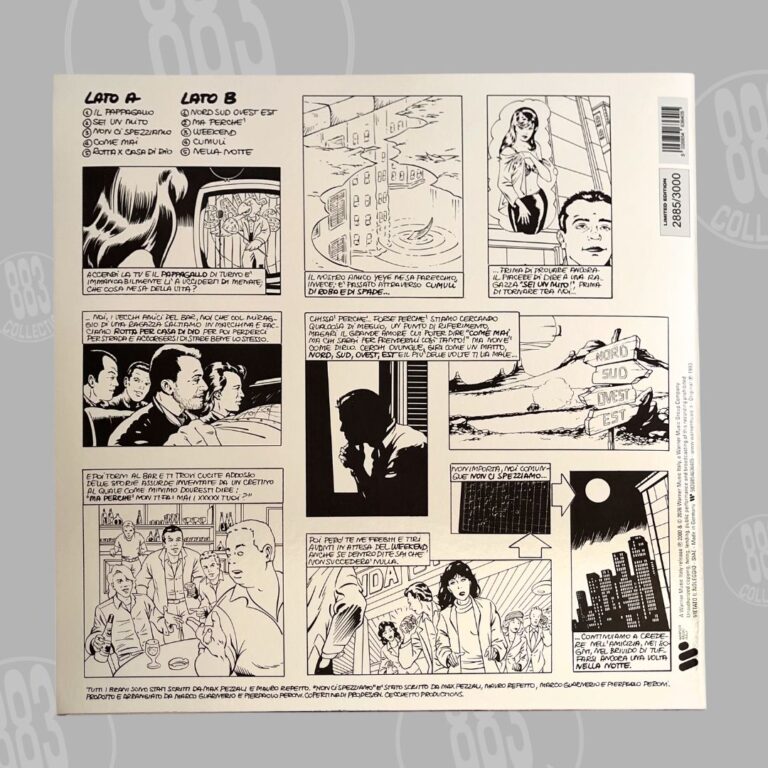 Nord Sud Ovest Est (LP, Vinile cristallo) – 883, foto 6
