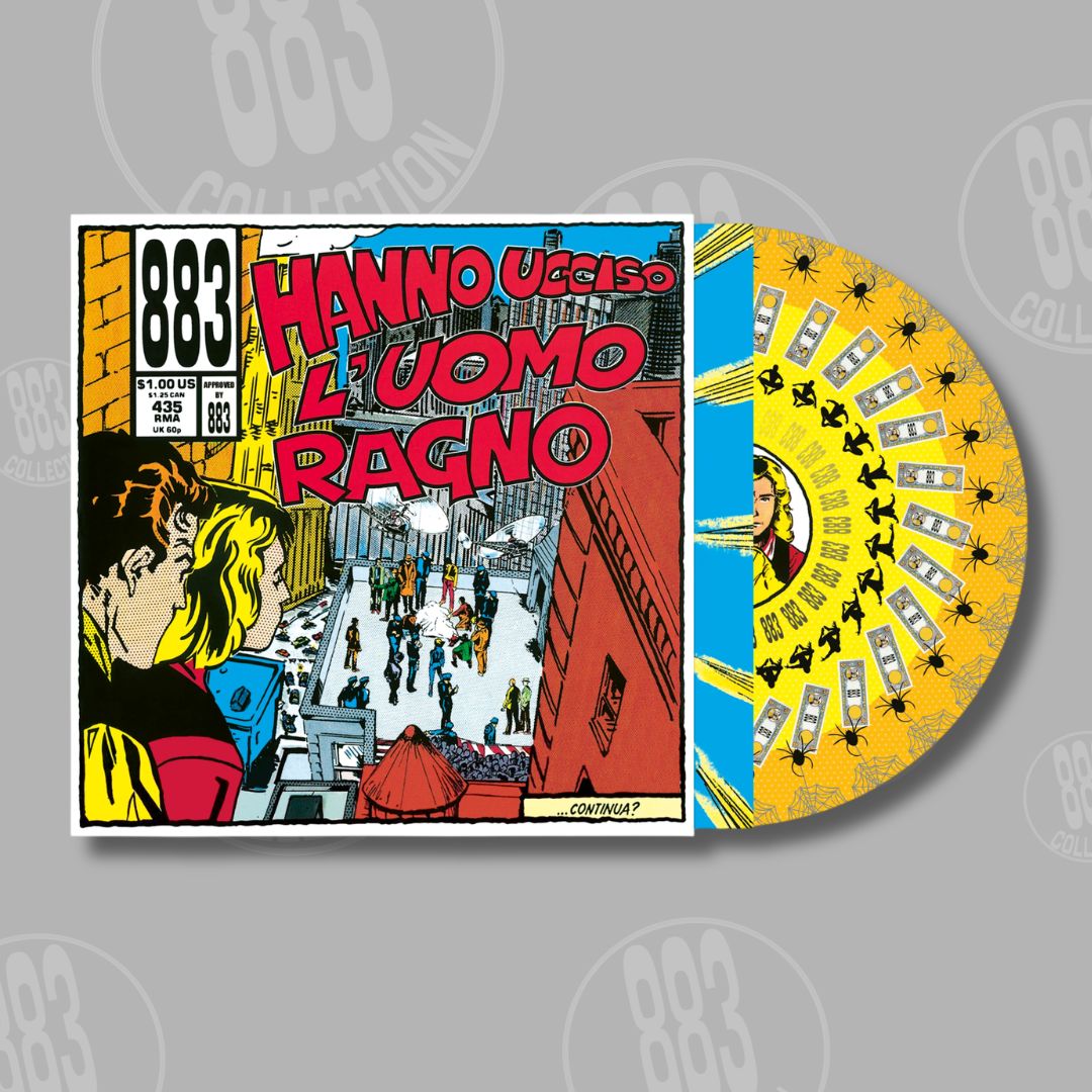 hanno-ucciso-uomo-ragno-lp-zoetrope Hanno Ucciso L'Uomo Ragno Vinile Zoetrope Edizione Limitata e Numerata