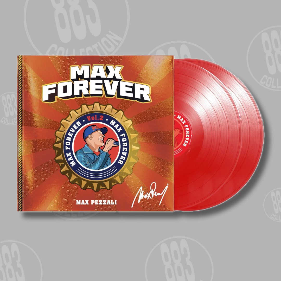 Max Forever Vol.2 Doppio LP Rosso Autografato